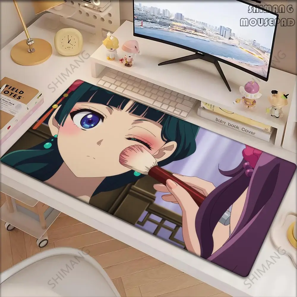 

Apothecary Diaries Anime Gamer XL Computer HD Home Mousepad XXL Mouse Mat Natural Rubber Non-Slip Carpet Table Mat Mouse Mat