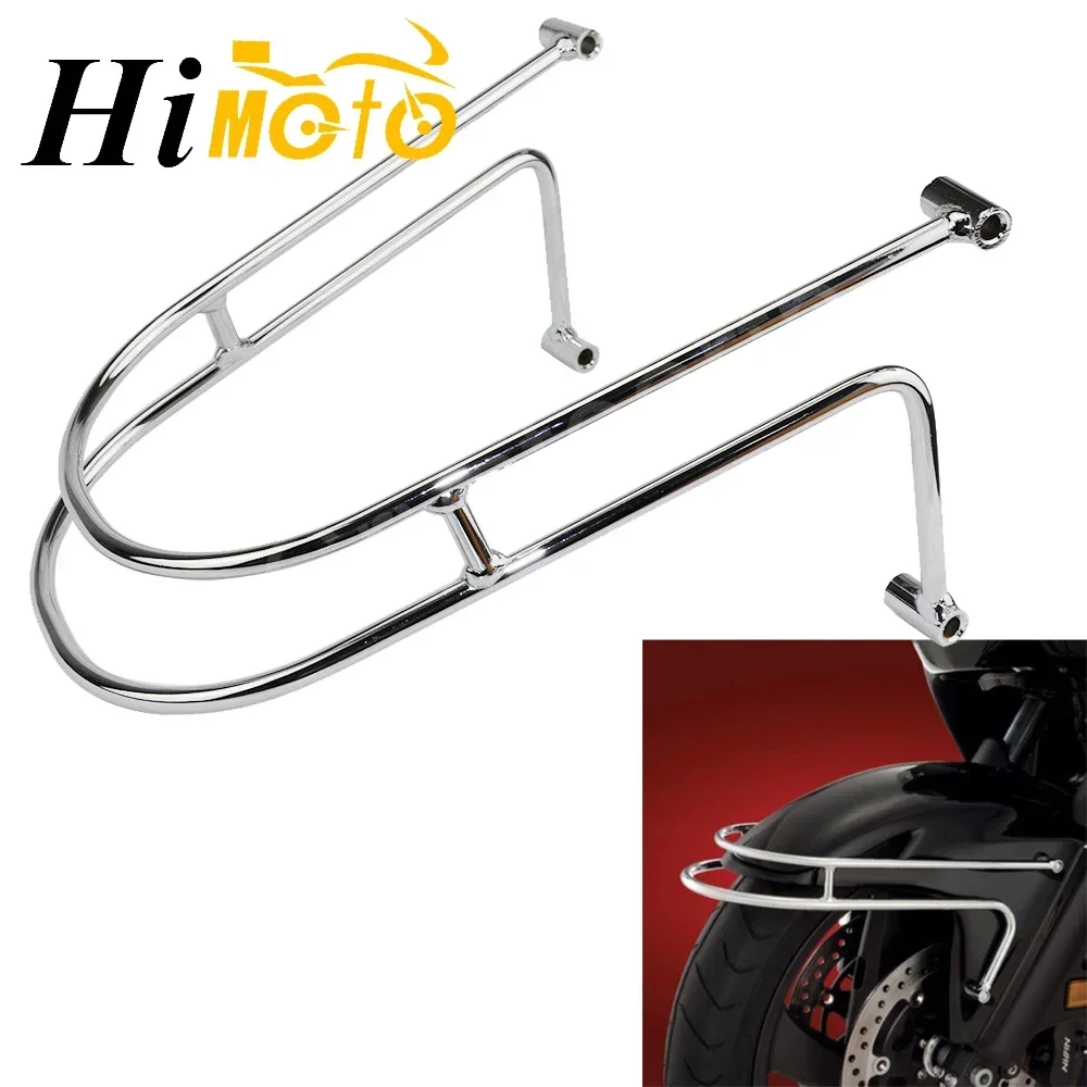 Motorcycle Front Fender Crash Bar Bumper Engine Guard Rail Rack For Honda GoldWing GL1800 F6B 2001-2017 02 03 04 05 06 07 08 09