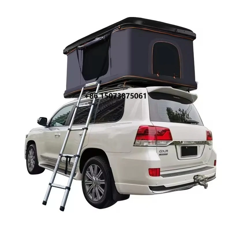 Ultralight Ultrathin Overland Car Soft Rooftop Tent Aluminum Roof Top Camper with Straight Bracing Style