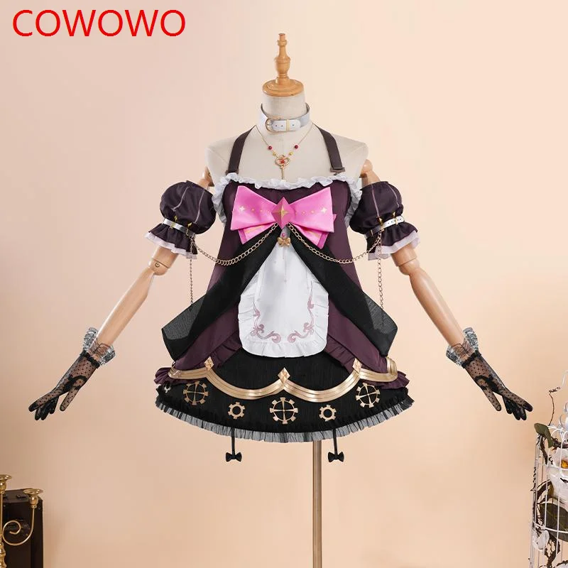 COWOWO Vtuber Ace Taffy Berserker Donne Costume Cosplay Cos Gioco Anime Uniforme Del Partito Hallowen Gioca Ruolo Vestiti Abbigliamento