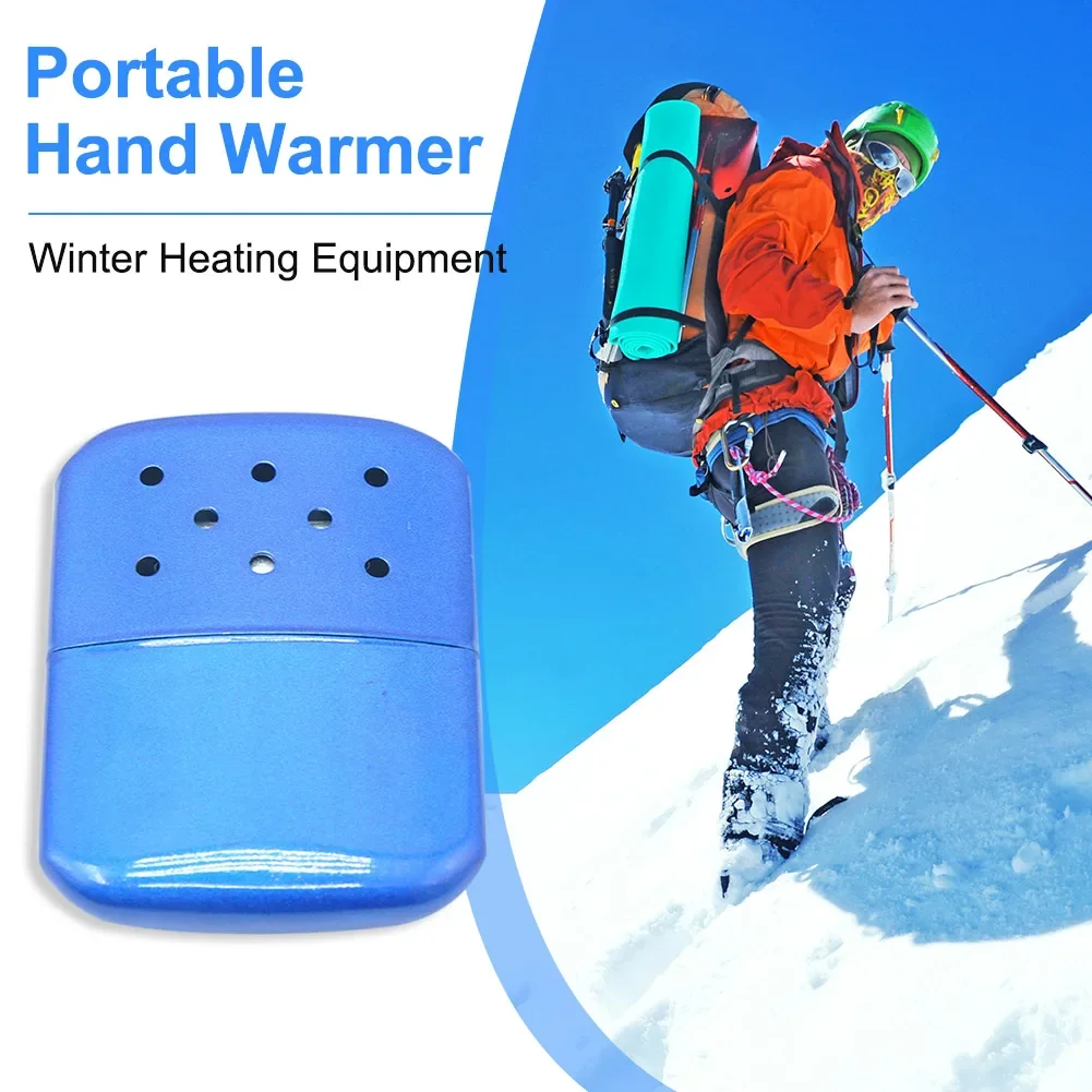 

Metal Pocket Handy Hand Warmers Reusable Refillable Portable Handy Warmer Heater Winter Accessories Ultralight Outdoor Equipment