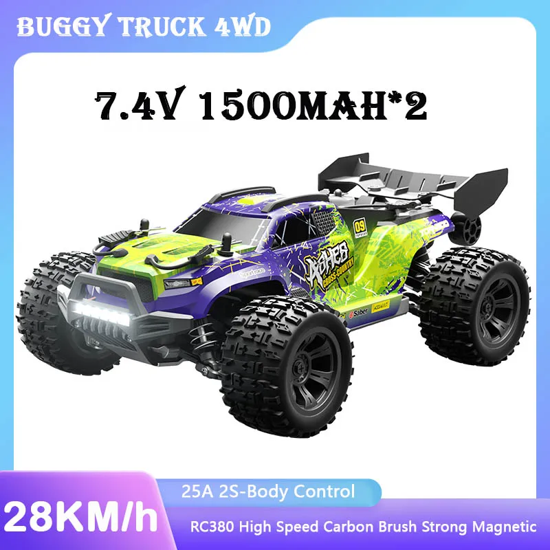 

1:18 4x4 Buggy Truck 4WD Remote Control Car Off Road RC Drift Racing 40KM/H High Speed RTR Radio Vehicle Toy Gift for Kid Adults