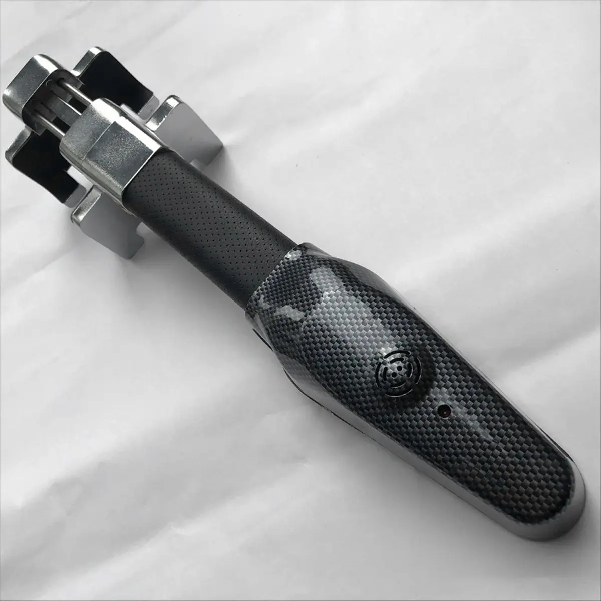 ABQE Car Steering Wheel Lock Universal Security Car Anti Theft Alarm Lock Retractable Anti Theft Protection T-Locks
