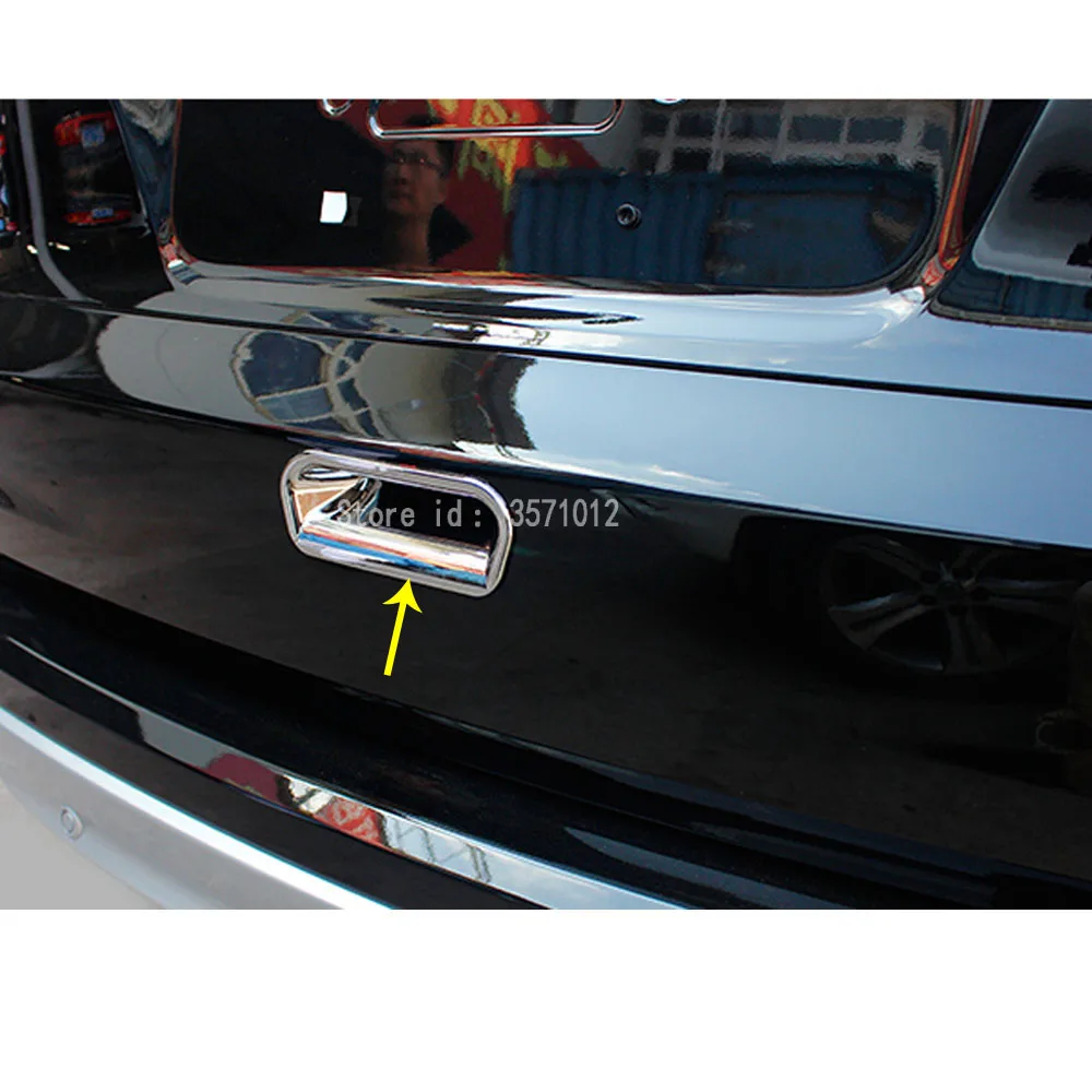 For Honda CRV CR-V 2012 2013 2014 2015 2016 Car Cover Stick Frame Trims ABS Chrome Car Tail Rear Door Handle Bowl Lamp Panel