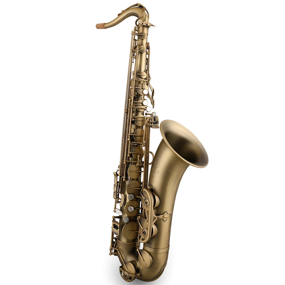 

Tenor Saxophone Bb Antique Brass Head Material