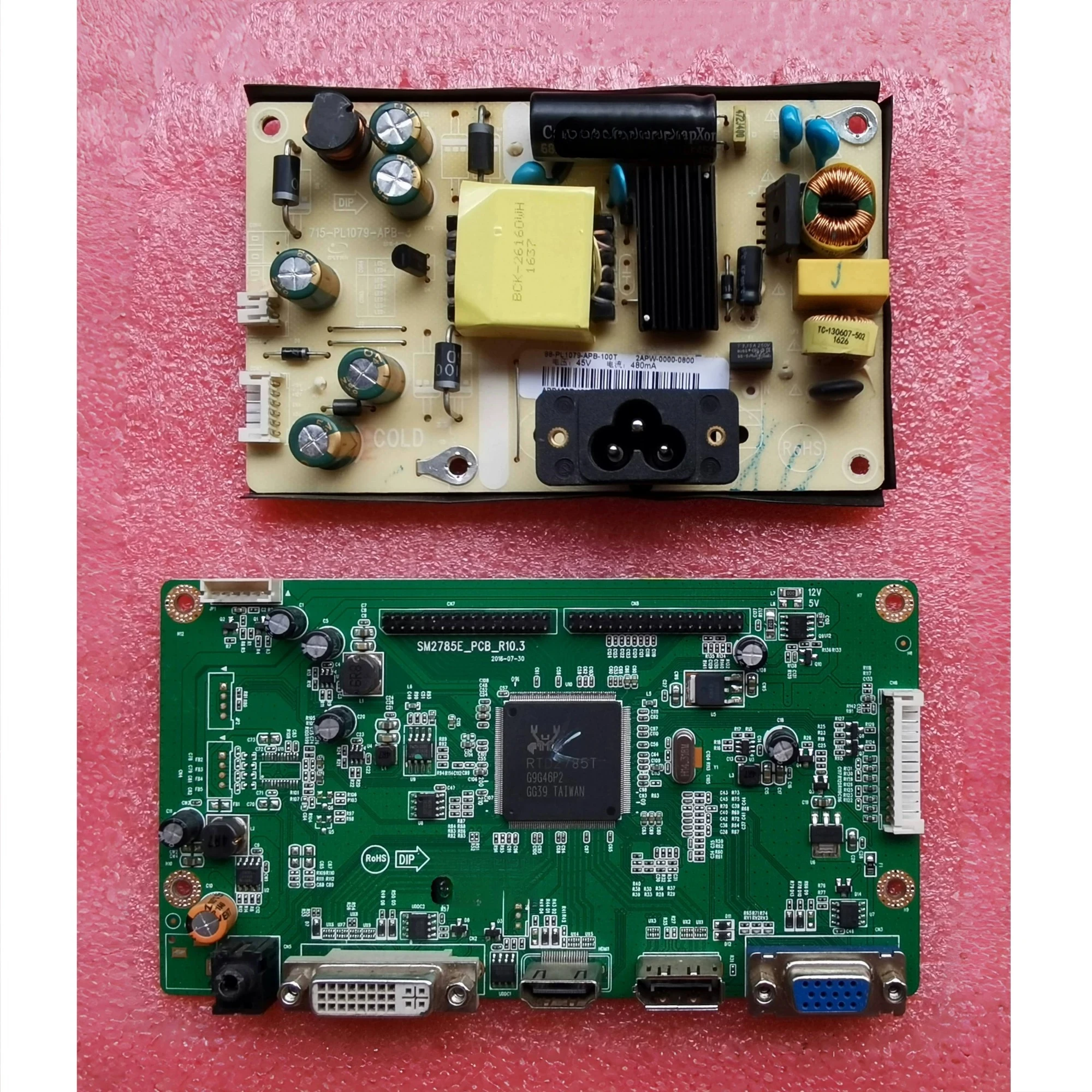 Q3208VWG Driver Board 315LM00016 Main Board SM2785E-PCB-R10.3 Power Board