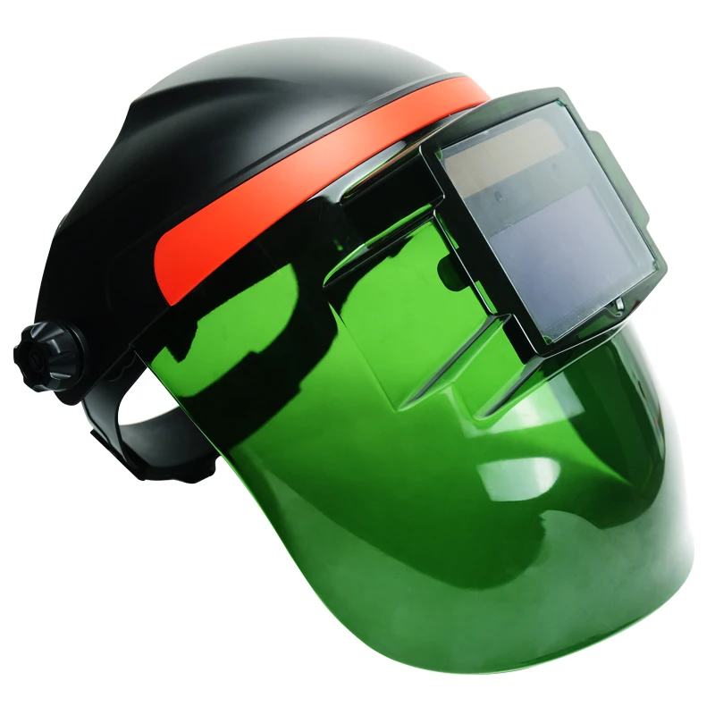 TRQ Factory Quality Solar Auto-Darkening Welding Helmets TIG/MIG/MAG Protection ISO9001 Certified 0.15ms Switch Time Lithium