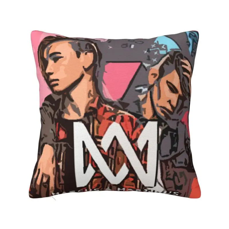 

Custom M-Marcus And M-Martinus Cushion Cover Sofa Home Decorative Square Pillow Case