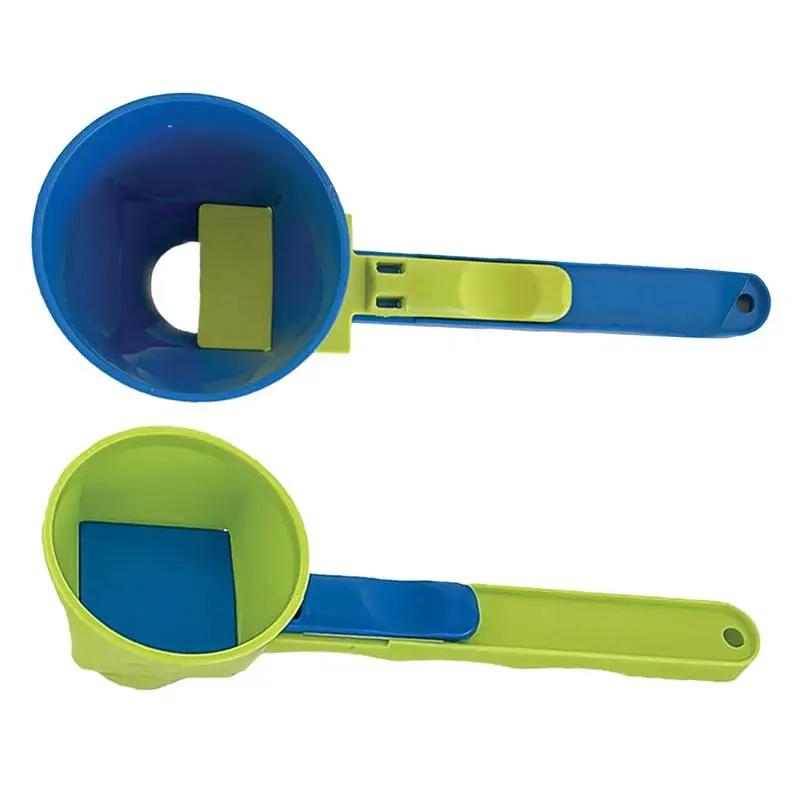 Measuring Spoon Funnel with Longer Handle Powder Scoop For Water Bottle Coffee Bean Sugar Scoop Funnel Funnel Scooper Precise