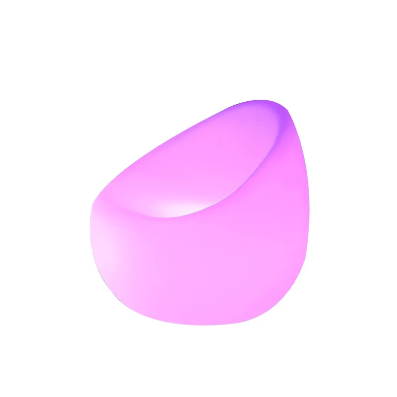 

Outdoor LED single sofa chair luminous furniture café milk tea shop Internet celebrity leisure bar special