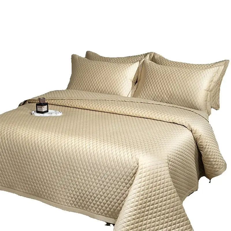 1000TC Egyptisch katoen luxe gewatteerde sprei, Queen King Size, Bedovertrek, Matras Topper Sprei, Laken, Kussenslopen - afbeelding 2