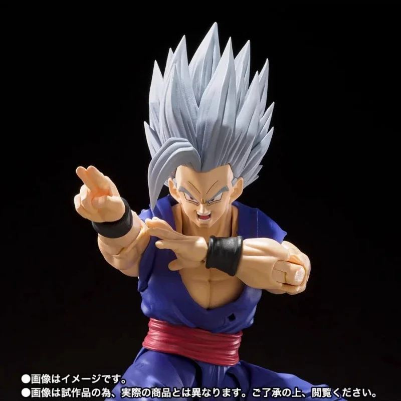 Bandai Original Dragon Ball Anime Figure SHF Supereroe Son Gohan Beast Action Figure Giocattoli per bambini Regalo Modello da collezione