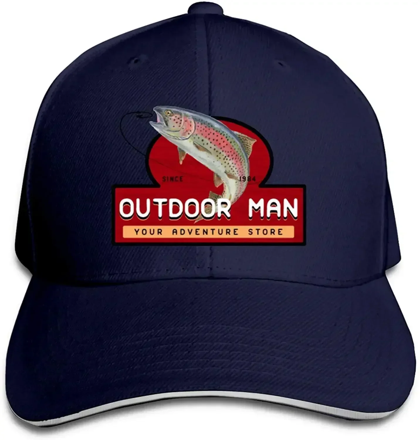 Outdoor Man Last Man Standing Baseball Caps Sandwich Cap Printed Women Summer Breathable Beach Hats