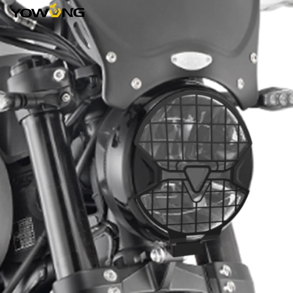 

FOR Trident 660 2021 2022 2023 2024 Motorcycle Accessories Aluminium Headlight Guard Grille Cover Head Light Protector Grill