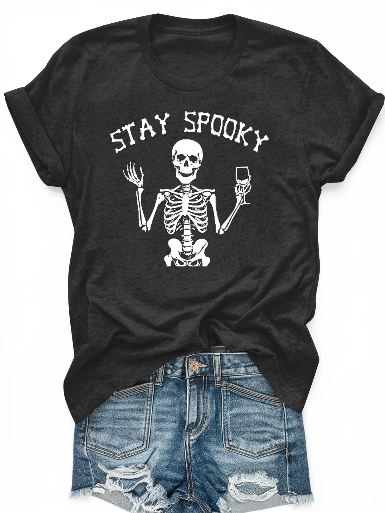 

Women's large-size printed short-sleeved T-shirt, loose and casual, soft, comfortable and breathable, outdoor sports