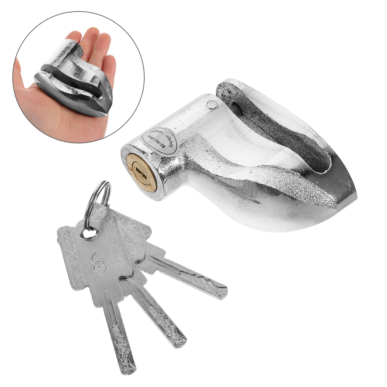 

Alloy Steel Disc Brake Lock Motorbike Anti-Theft Lock Quick Locking High Durable Motorcycle Scooter Mountain Bike