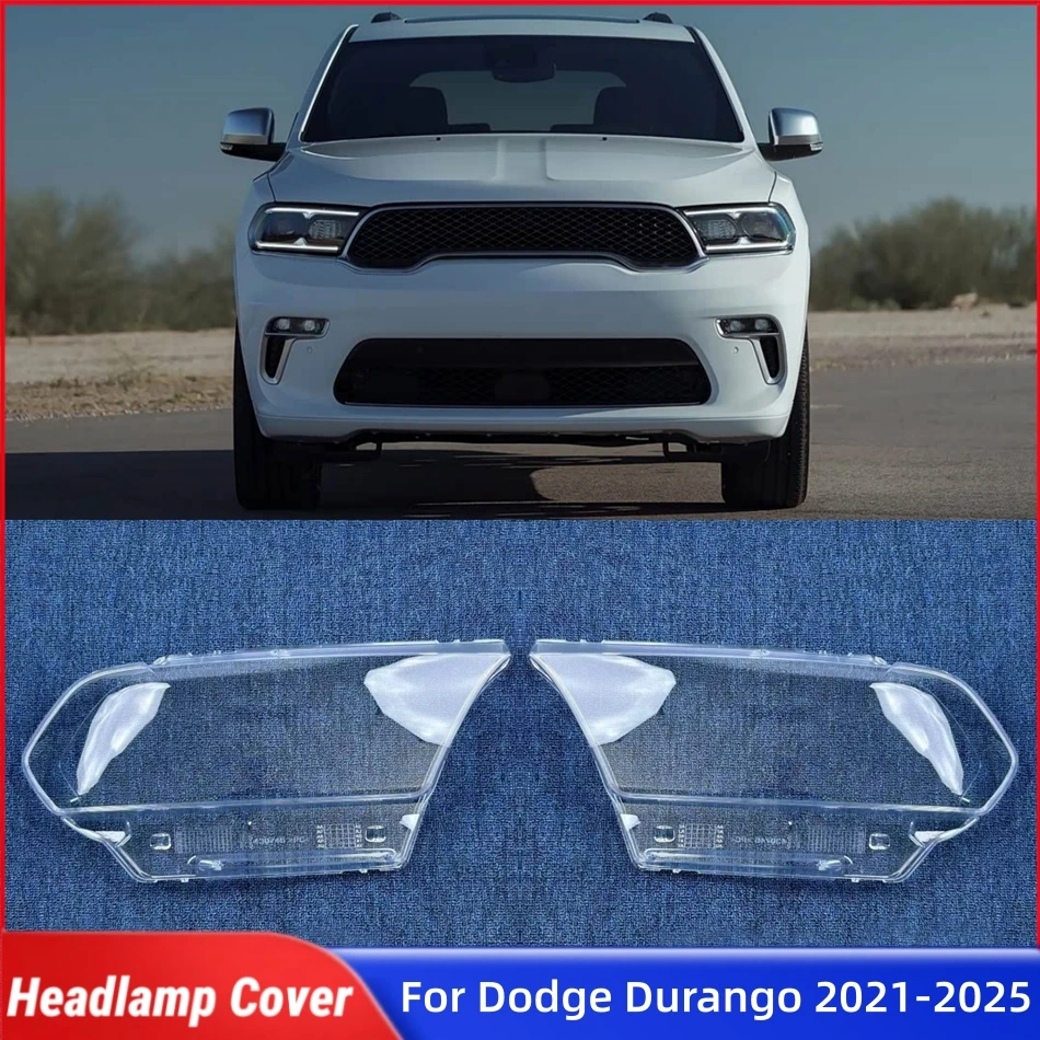 

Для Dodge Durango 2021 2022 2023 2024 2025 аксессуары для автомобилей, абажур, крышка, передняя фара автомобиля, крышка объектива, корпус