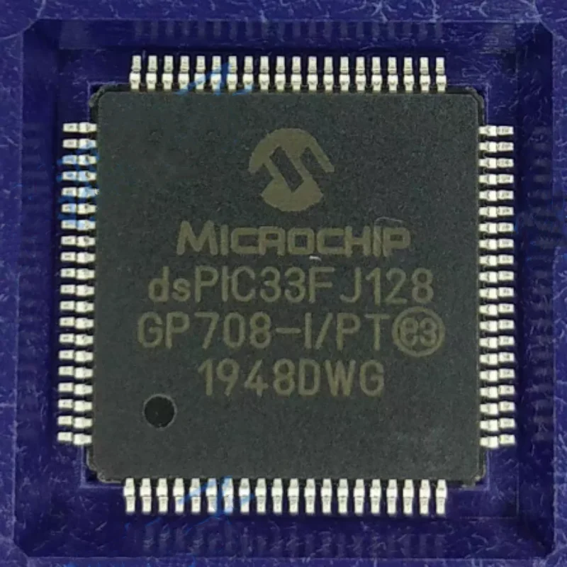

DSPIC33FJ128GP708-I/PT QFP80 Новый оригинальный сток