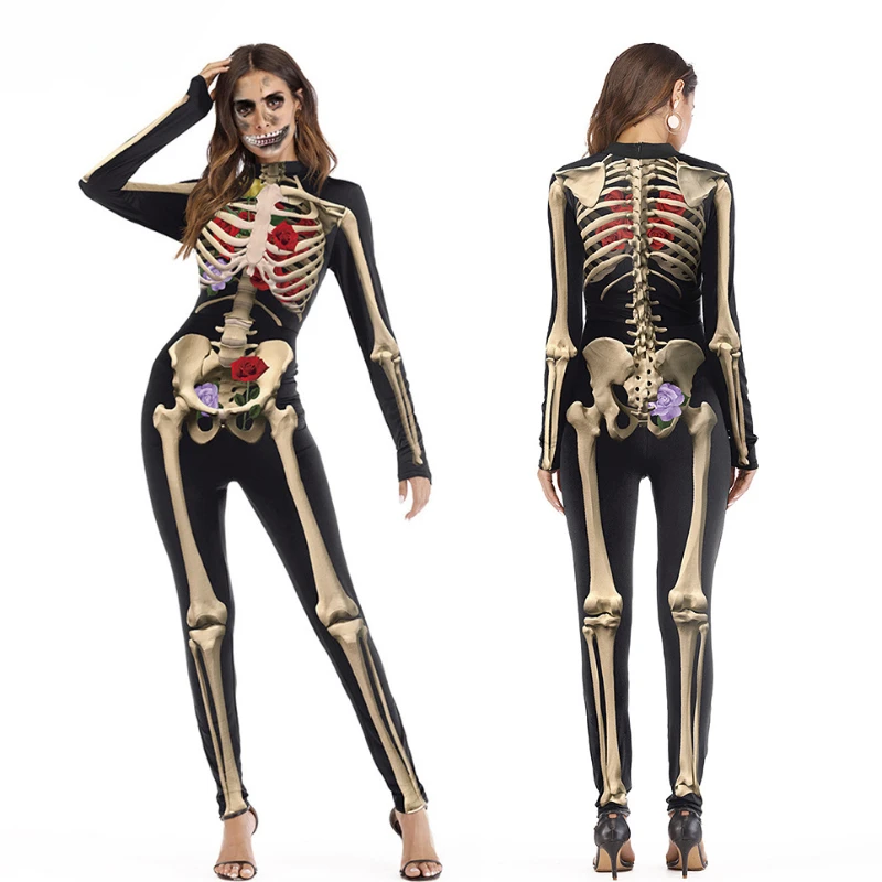 

2025 Halloween Bodysuit Cross Border Spring Hot Sale Sexy Cosplay Night Dress Brillant Fluorescent transparencia sexy