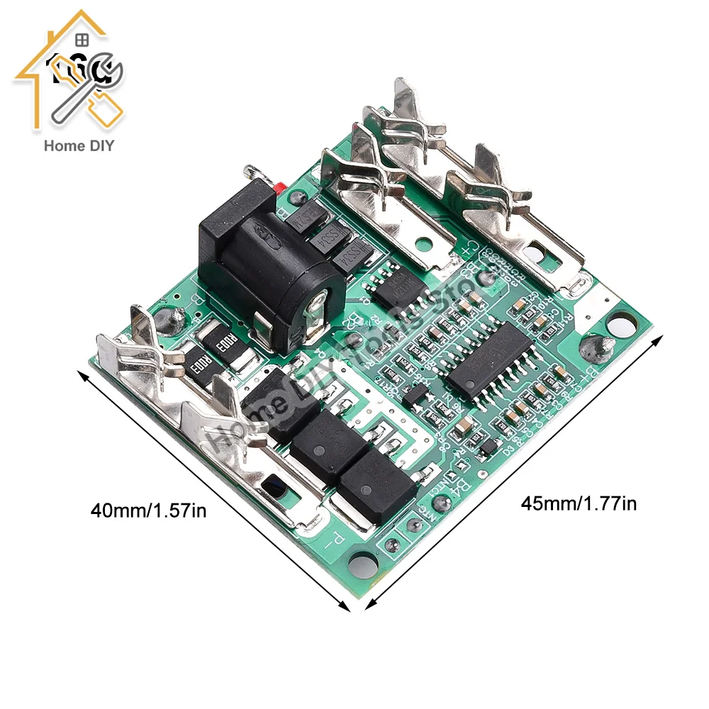 BMS 5S 20A 18650 Lithium Battery Charging Protection Board Circuit PCM Balancer Power Bank Charger Module