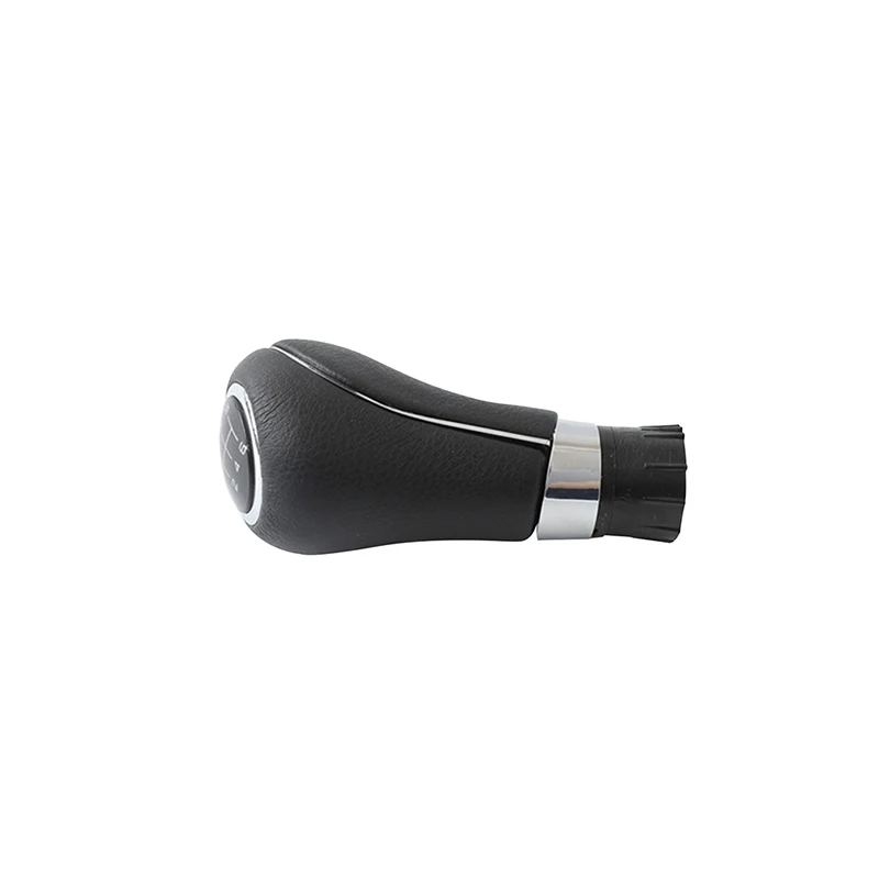 6 Speed Manual Gear Shift Knob Black PU Leather + Plastic Front Fit For Mercedes-Benz W203 S203 W209 S204 W204 W212