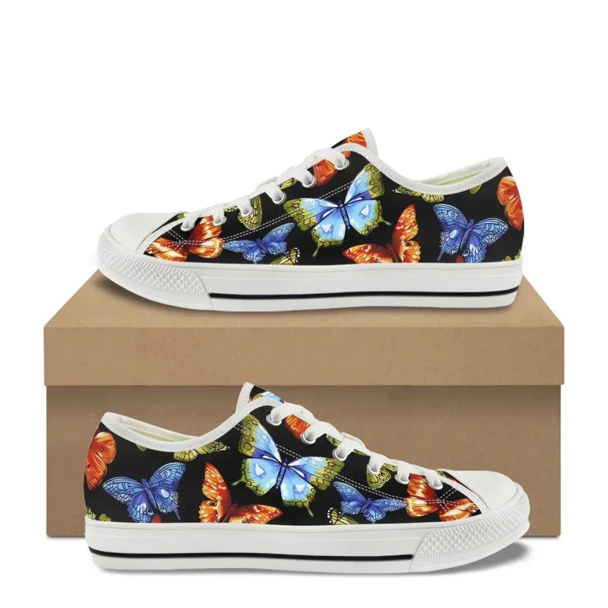 

Красивые женские туфли-бабочки с круглым носком, противоскользящие, износостойкие, спортивные, с индивидуальным дизайном, плоская подошва, обувь для женщин.