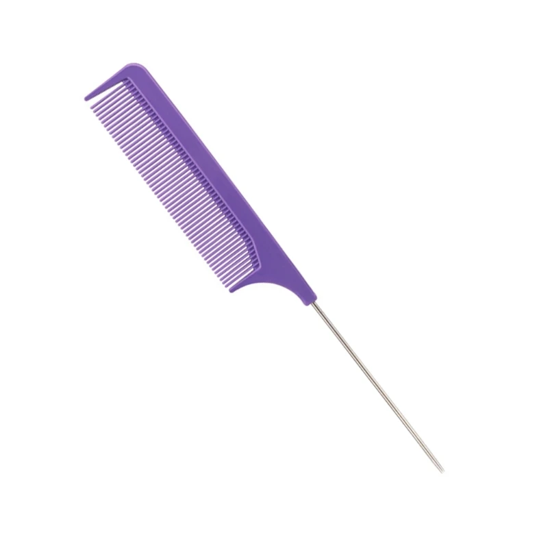 Pente cabelo qualidade com cauda pontiaguda, dente fino adequado para penteado diy casa, dropshipping