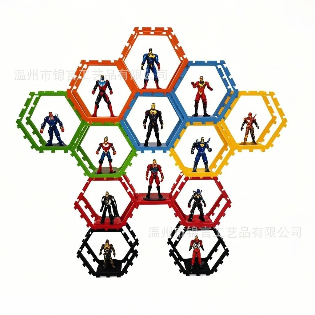 Creative hexagonal honeycomb splicing frame