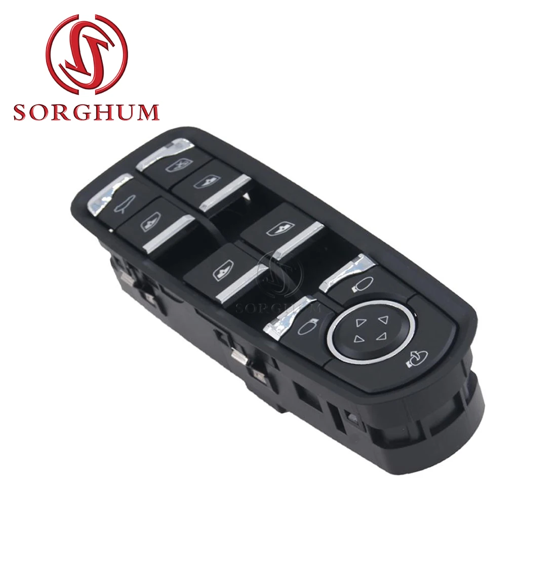 SORGHUM 7PP959858AF For Porsche Cayenne Macan 2011-2018 Front Driver Car Power Window Switch Lifter Control Button 7PP959858MDML