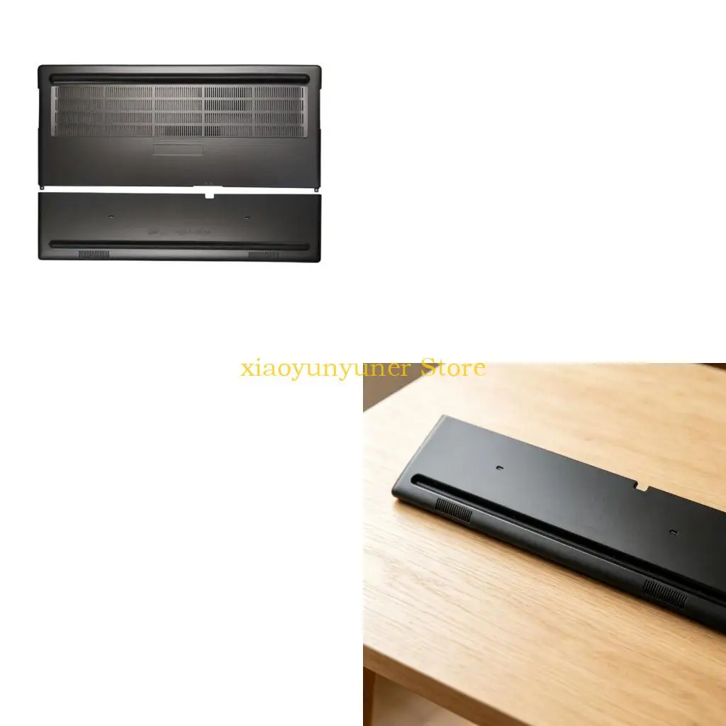 P9JB Laptop Bottom Battery Cover Replacement, Black ABS Base Panel for 7730 Restoring a Worn or Missing Cover over the Battery