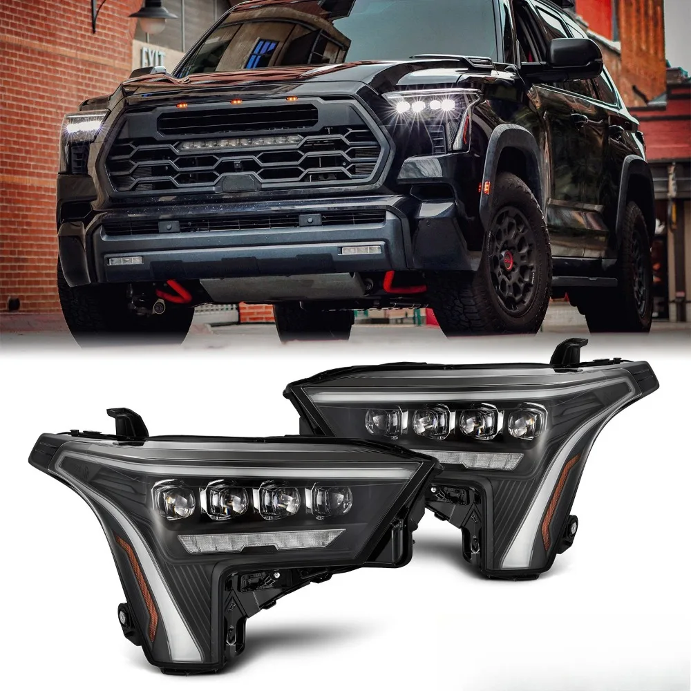 For 2022-2023 Toyota Tundra/Sequoia NOVA-Series LED Headlights Black