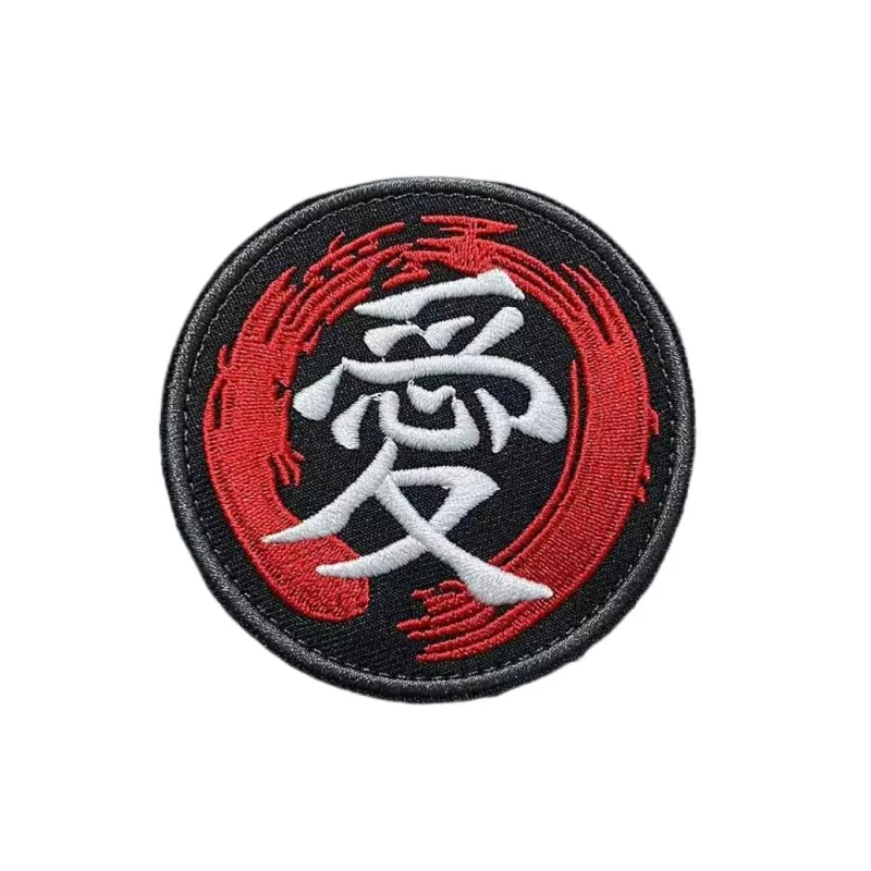 جديد ناروتو شخصية ثنائية الأبعاد Akatsuki النينجا المطرزة التصحيح الإبداعية أنيمي البضائع شارة الفيلكرو هدية عيد