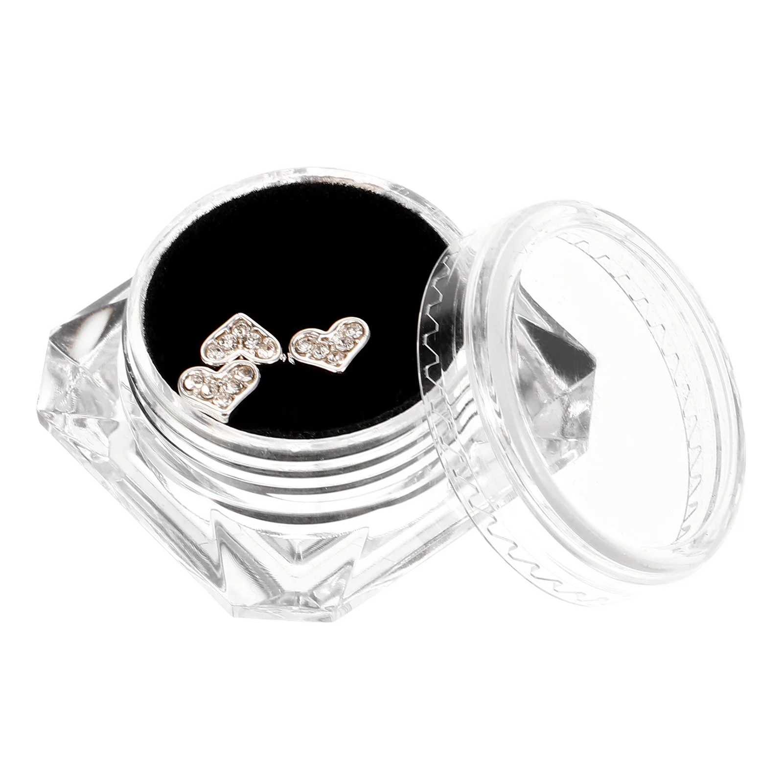 Heart Shape Tooth Rhinestone Kit DIY Teeth Ornament Props Unisex Jewelry Decor Tooth Rhinestone Dental Decor