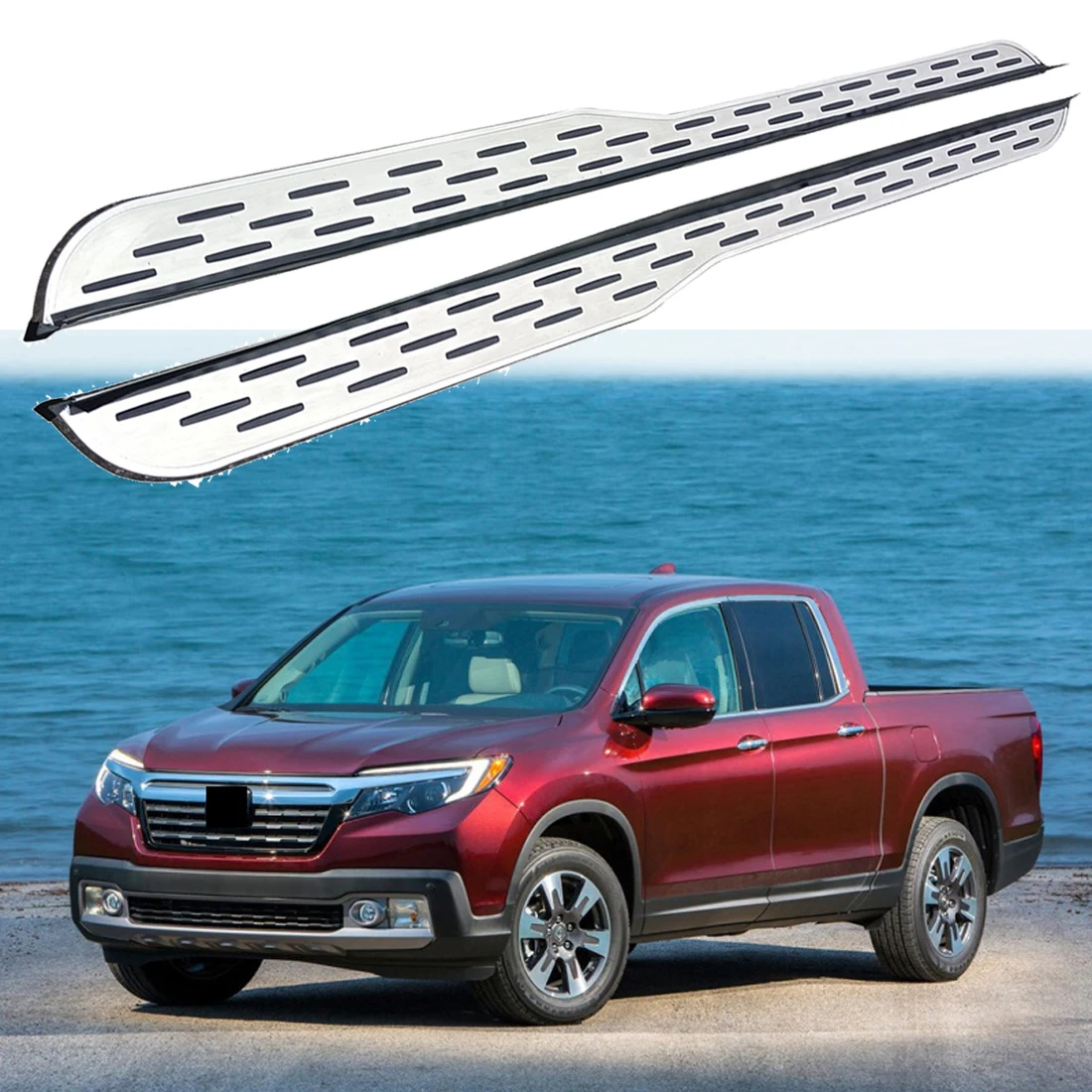 

2 шт., Алюминиевые Подножки для Honda Ridgeline 2017 2018 2019 2020 2021 2022 2023 2024