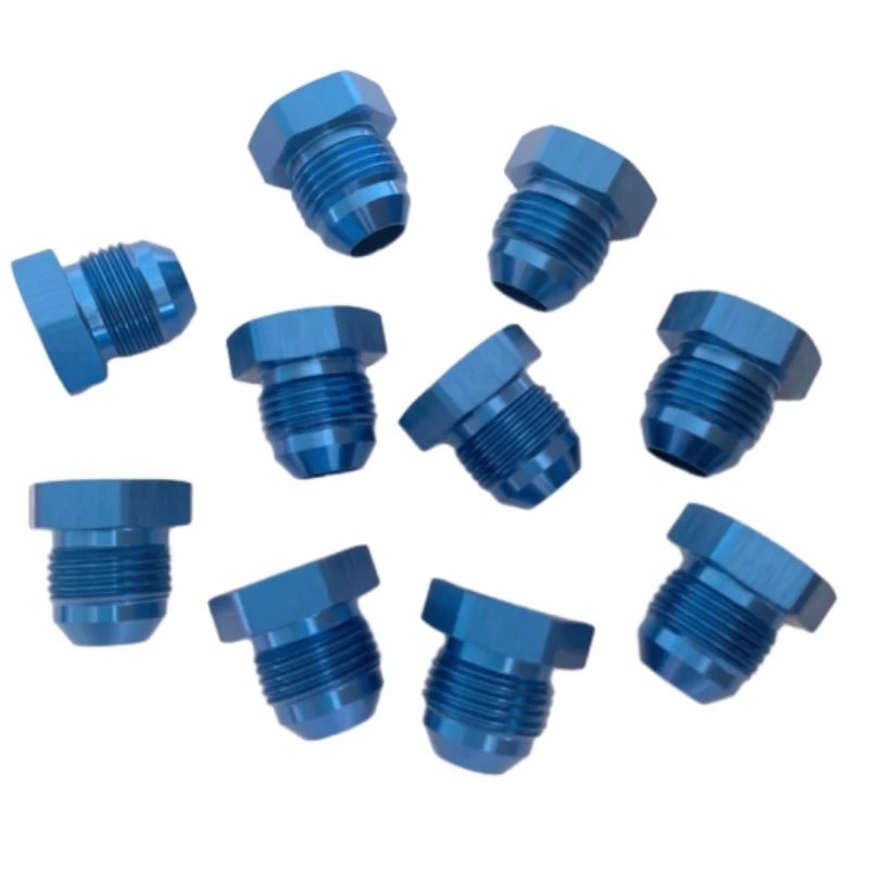 Детали для обработки с ЧПУ из анодированного синего алюминия