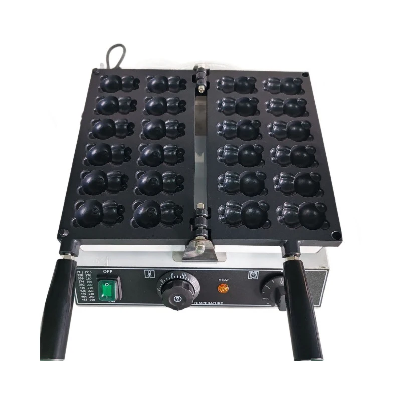 Shaped Waffle Maker 110V/220V Dual-Sided Heating Snack Equipment 1500W Creative Waffle Machine