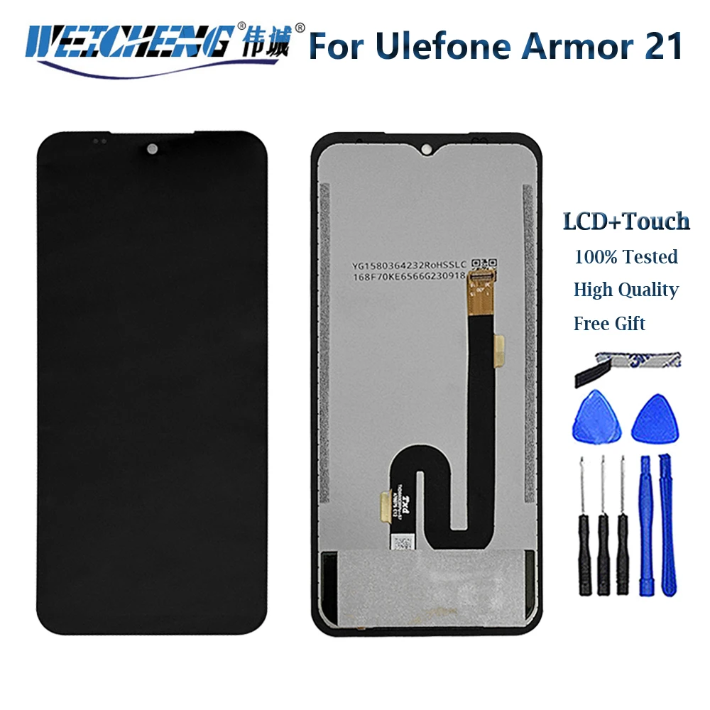 

NEW Original 6.58" For UleFone Armor 21 LCD Display+Touch Screen Digitizer Assembly For Ulefone Armor21 LCD Repair