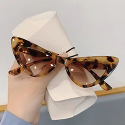 Fashion Vintage Cat Eye Sunglasses Women Luxury Brand Designer For Female Punk Sun Glasses Trending Sexy Ladies Shades UV400