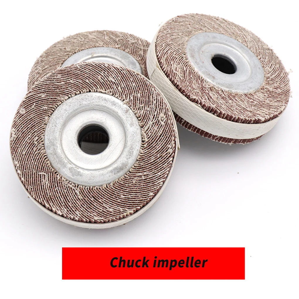 

Flap Wheels Disc Impeller Flange Abrasive Sanding Cloth Wheel Round Metal Wood Rotary Buffing Tool Metalworking