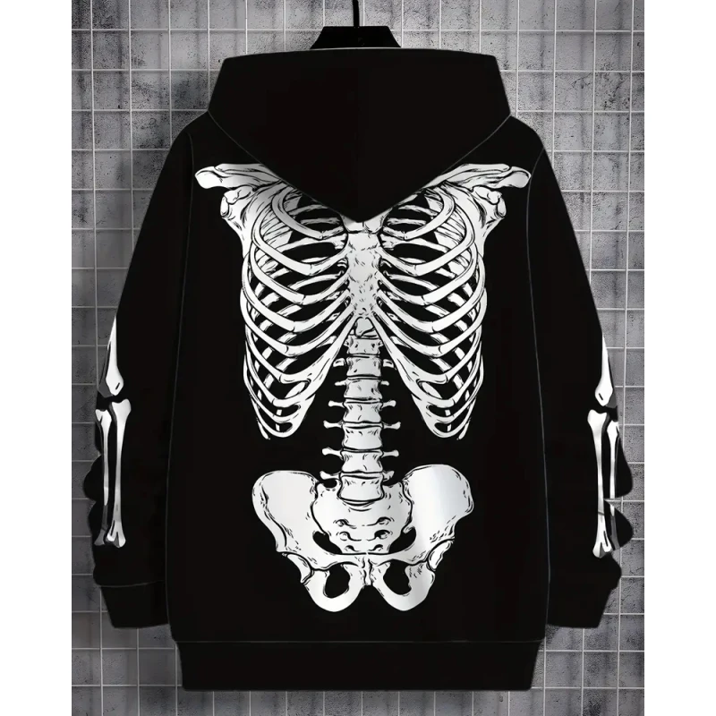 Halloween Skull Hoodie 3d Printed Men's And Women's Scary Clothing Hoodie Pullover Hoodie Sweatshirt Autumn Fashion Men's Hood