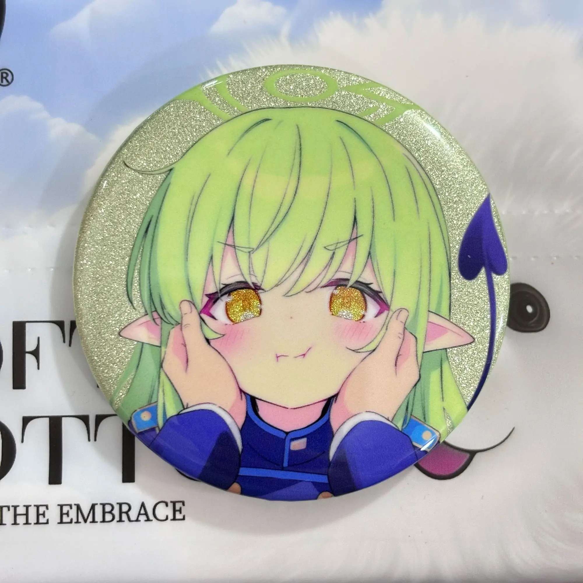 

Аниме Синий Архив Тачибана Хикари Милый Значок Куртка Джинсы Булавка с лацканами Коллекция Хэллоуин Подарок Аксессуары Брошь Орнамент