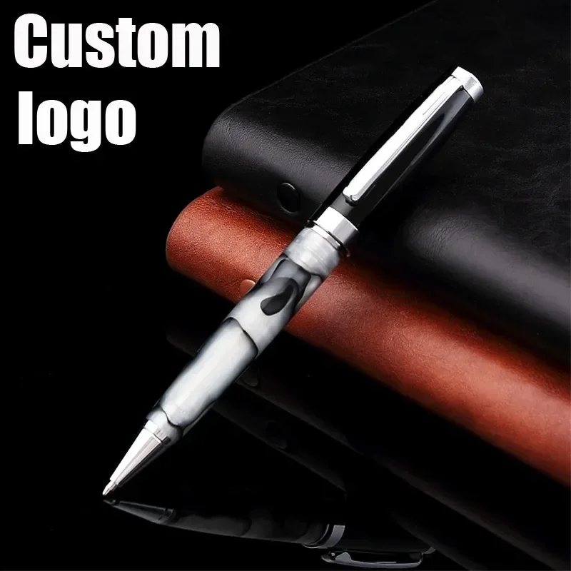 

New high-end light luxury Alex metal ballpoint pen, business office writing, custom logo signature pen, luxury stationery