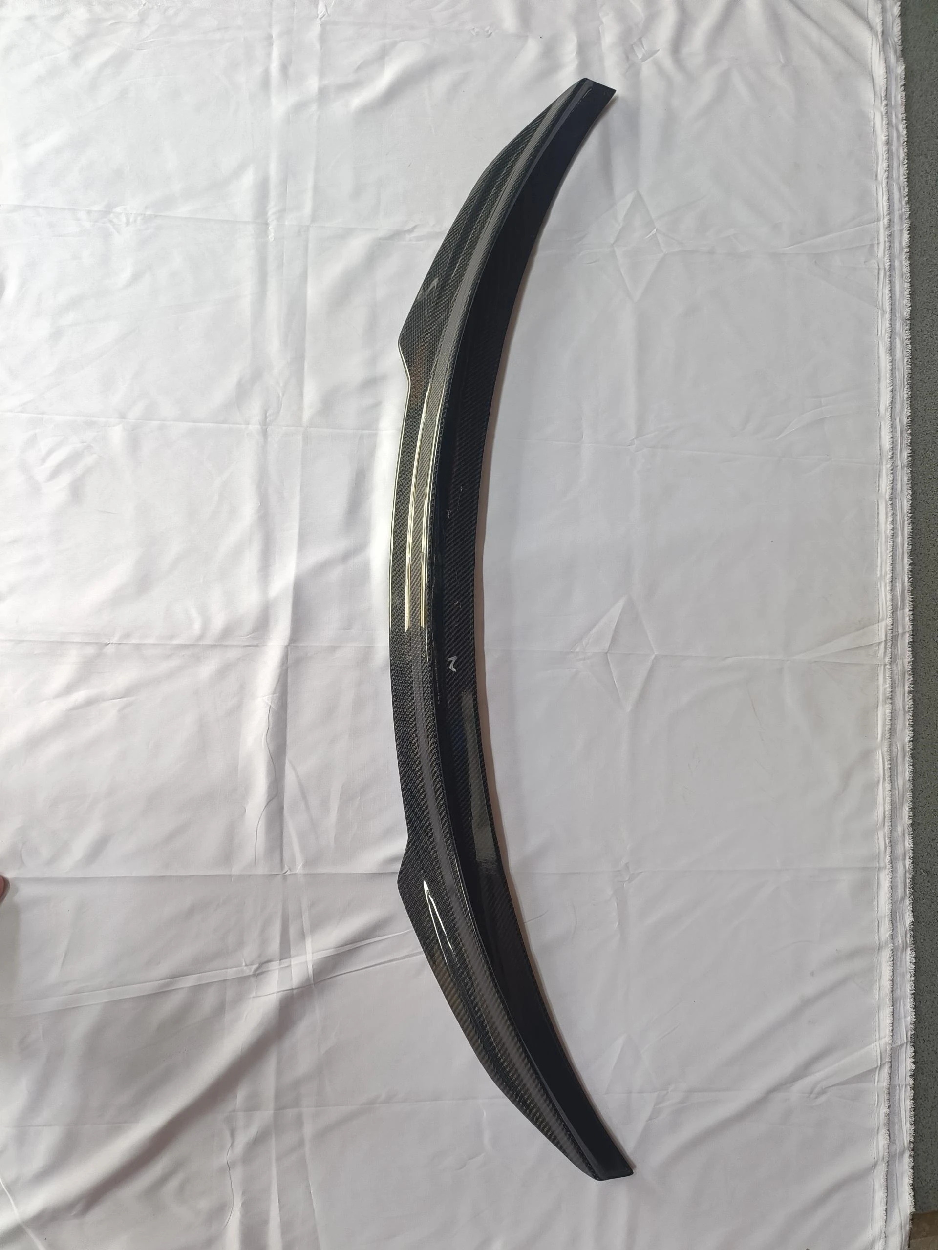 

CKMUUER Carbon Fiber For Benz C217 S500 S63 S65 Coupe 2015-2020 Car Rear Trunk Spoiler Wing Lip Rear Spoiler Tail Wings