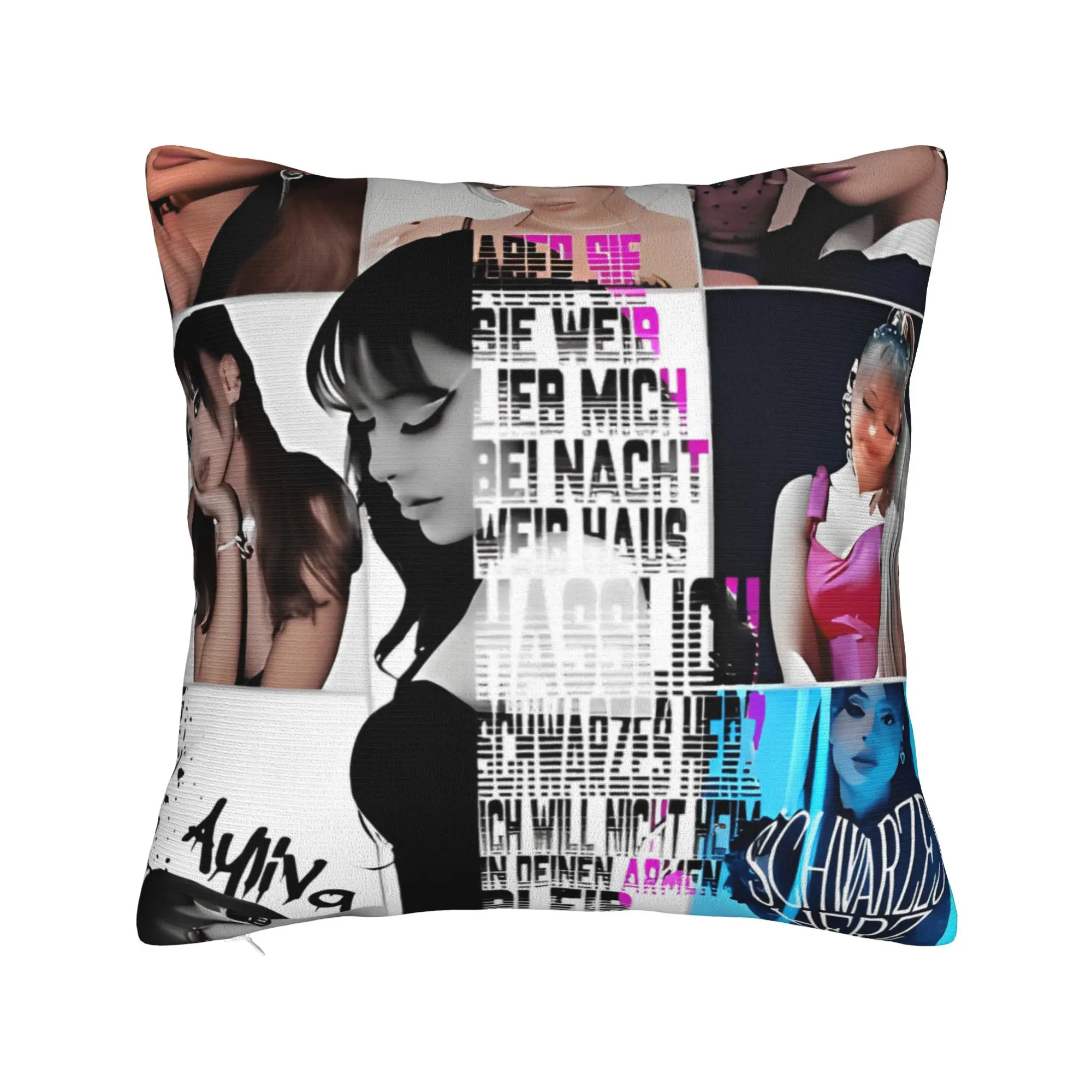 Pillow Cover Ayliva In Liebe Tour 2024 Concert   Morden Pillow Case For Chair Sofa Home Decor Pillowcases