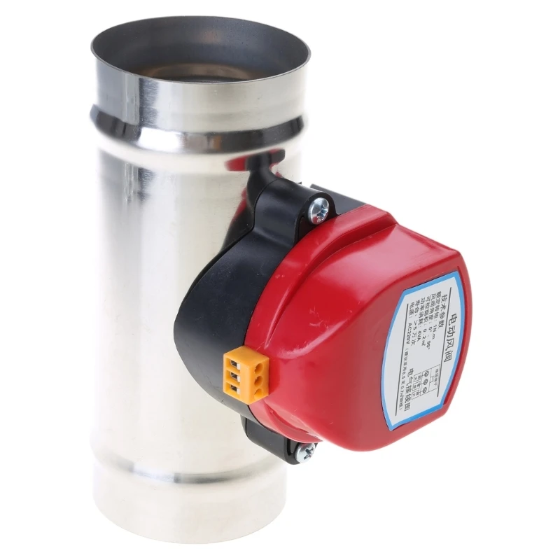 Válvulas ventilação motorizadas aço 220V, válvulas controle volumes ar, duto ar, válvulas amortecedoras