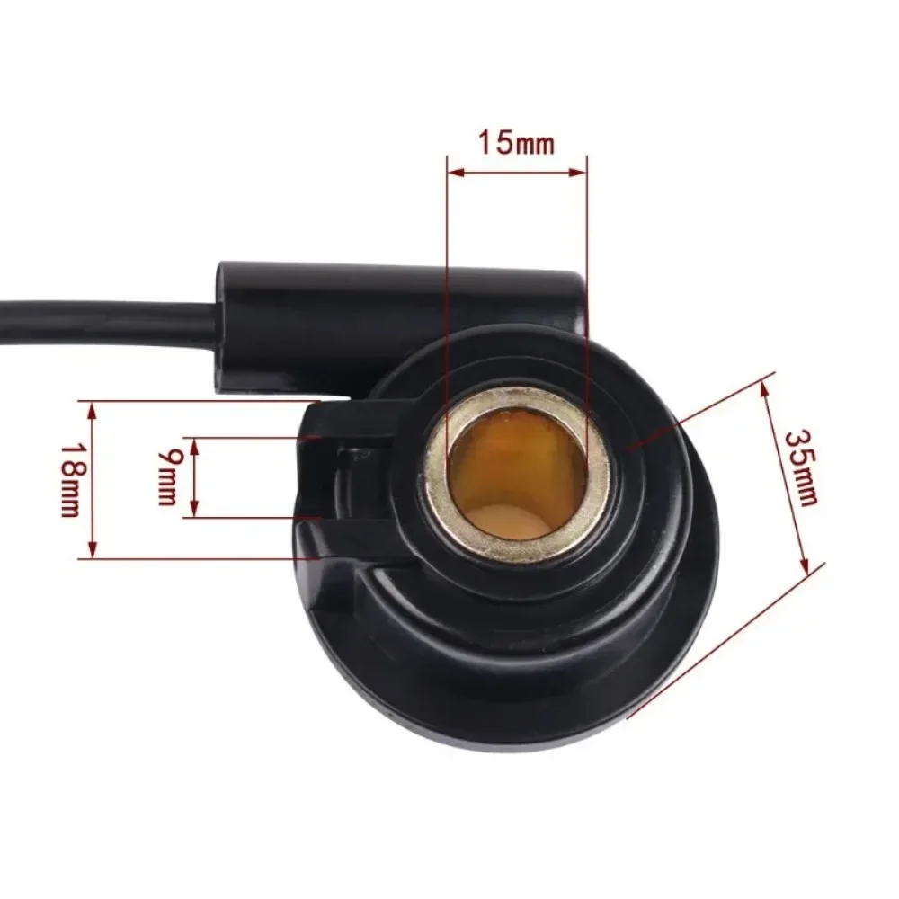 Picture 3: For 12V Universal Motorcycle Speed Meter Sensor Wire Replacement Easy Installation Modified Turbine Induction Line
