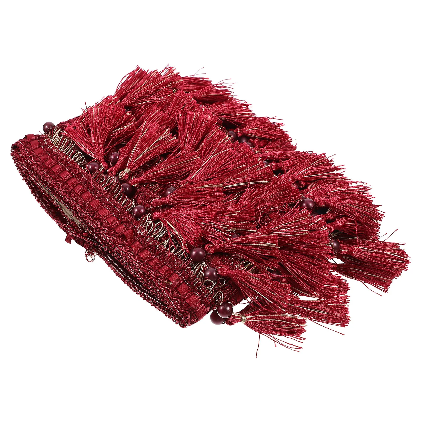 

Fringe Trim Curtain Edge Fringe Ribbon Tassel Ribbon Sewing Embellishments Craft Fabric Trimming Home DIY Sofa