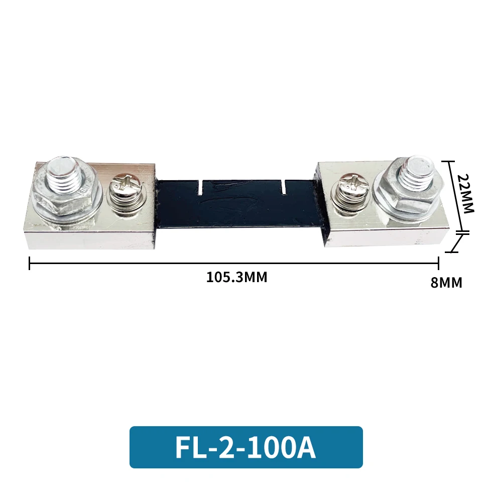 FL-2 100A 50A 30A 20A 10A 5A/75mV Bên Ngoài Shunt Hiện Nay Đồng Hồ Đo Điện Trở Shunt Cho Kỹ Thuật Số Ampe Kế Amp Vôn Kế wattmeter Đo