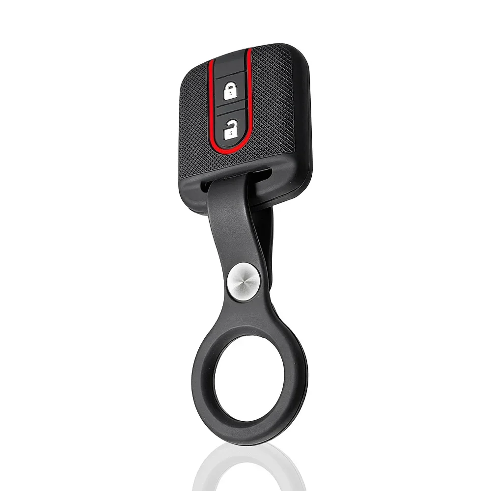2Button Silicone Key Cover for Nissan Tiida X-Trail Pathfinder Navara Qashqai Primera p12 Kashkay J10 Remote Holder Car Key Case