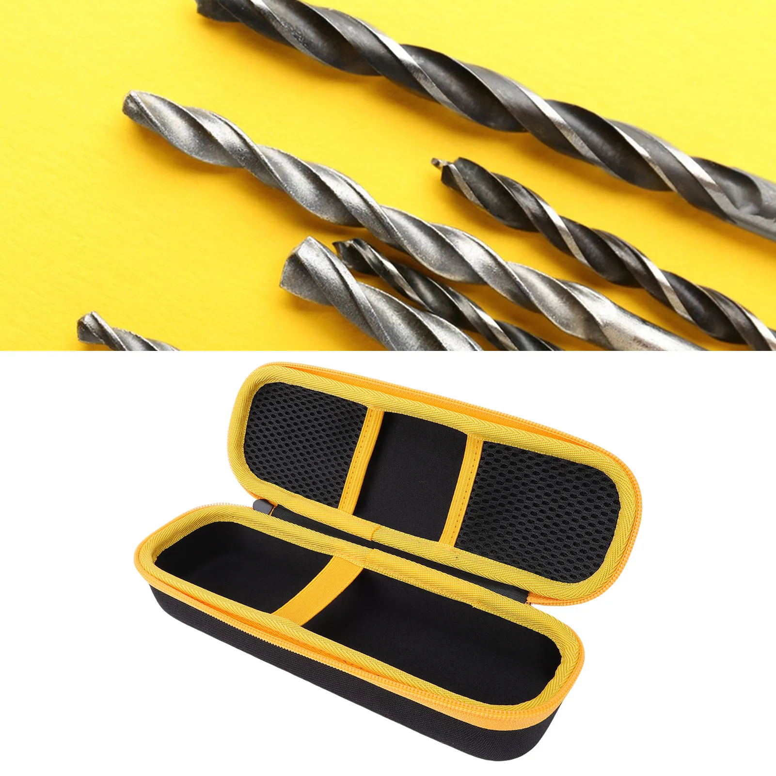 

Screwdriver Case Fit for DWHT66719 Cordless Screwdriver Heavy Duty EVA Hard Shell Storage Box with Internal Pockets Carry Handle